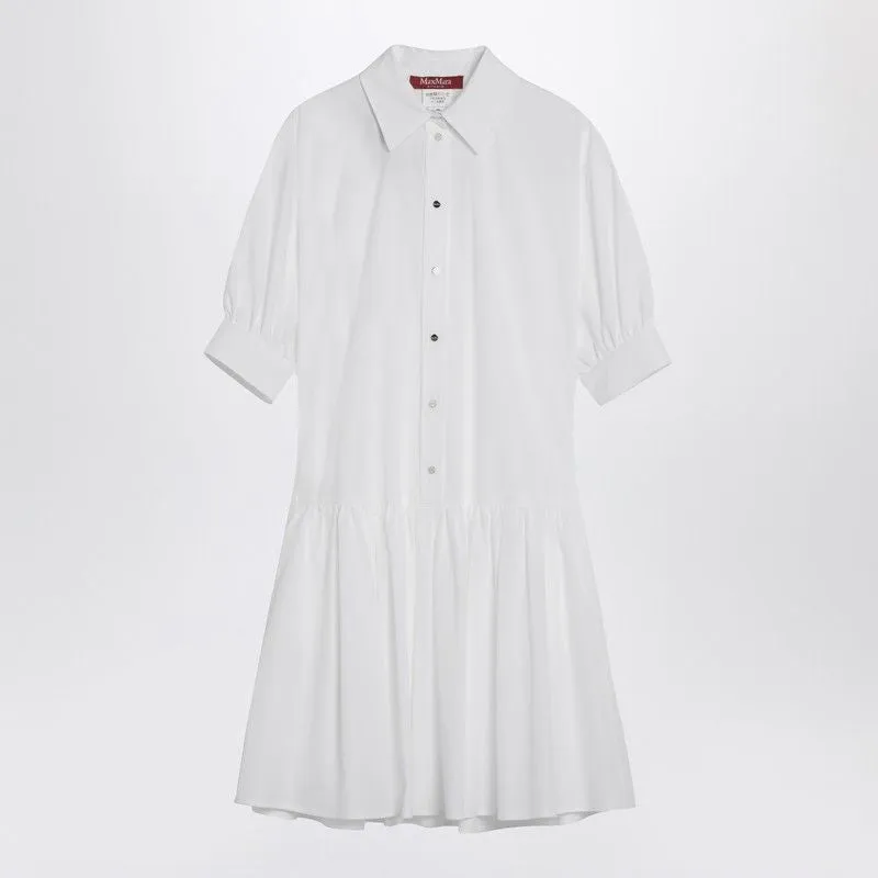 SHORT WHITE COTTON SHIRT DRESS sold by Lord & Taylor