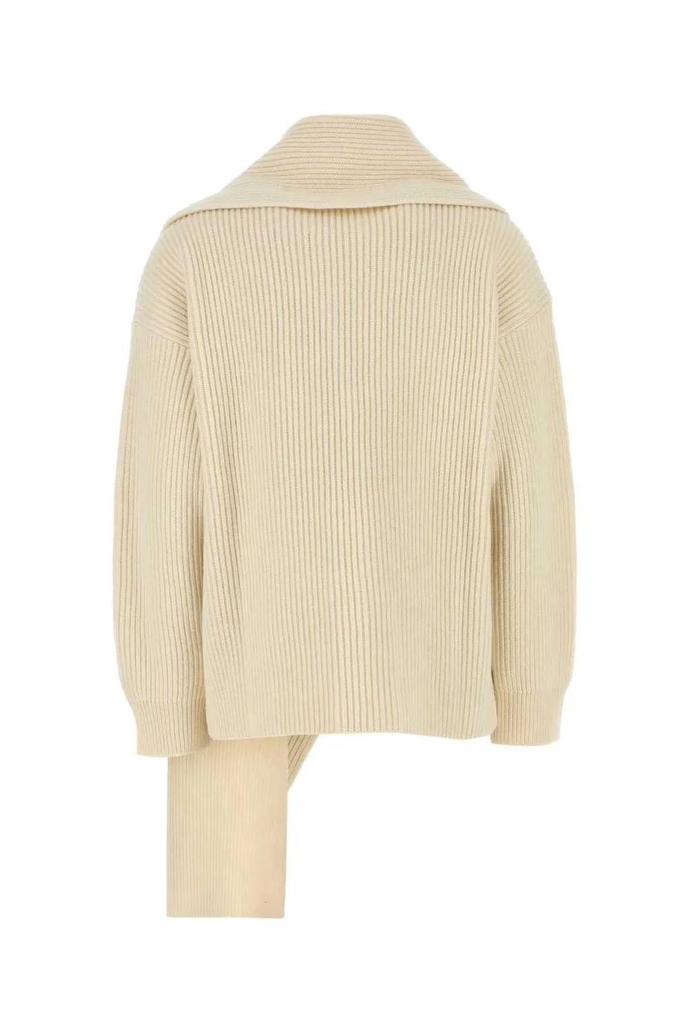 IVORY SWEATER IN WOOL WITH SCARF sold by Lord & Taylor product image thumbnail 2