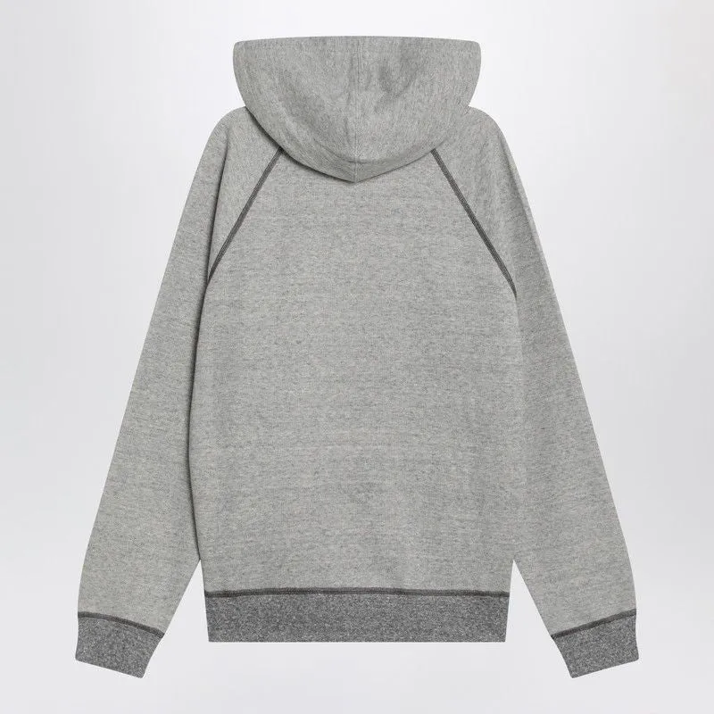 GRAY HOODIE WITH LOGO sold by Lord & Taylor product image thumbnail 2