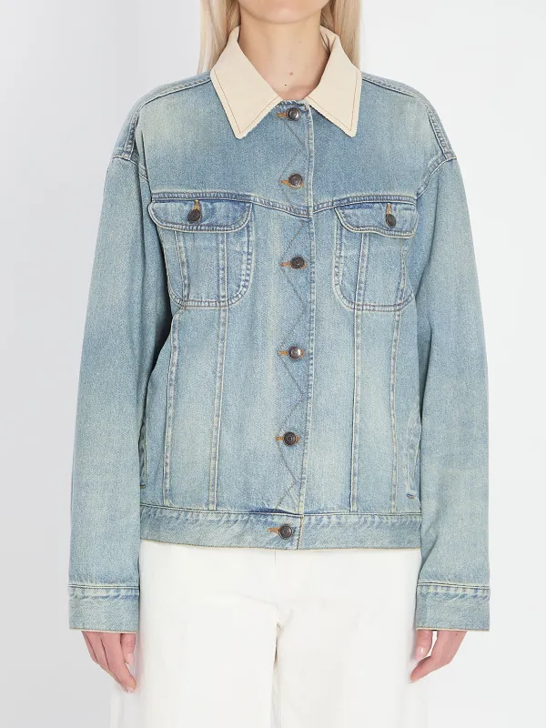 DENIM JORELLE JACKET sold by Lord & Taylor