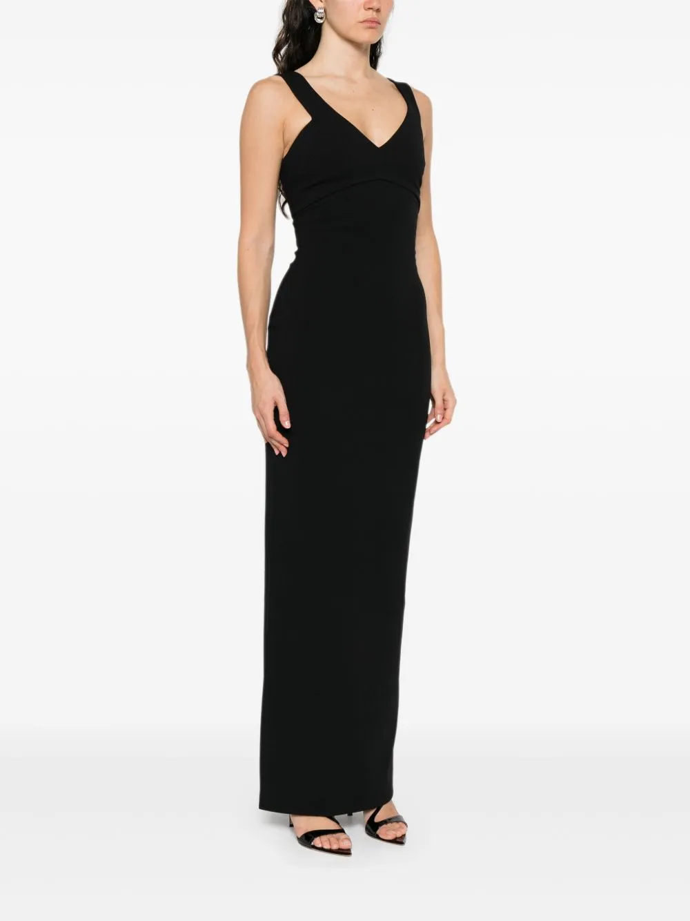 NALANI MAXI DRESS IN BLACK sold by Lord & Taylor product image thumbnail 4
