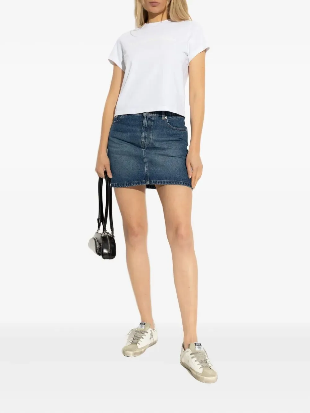 MOSS DENIM MINI SKIRT sold by Lord & Taylor product image thumbnail 5
