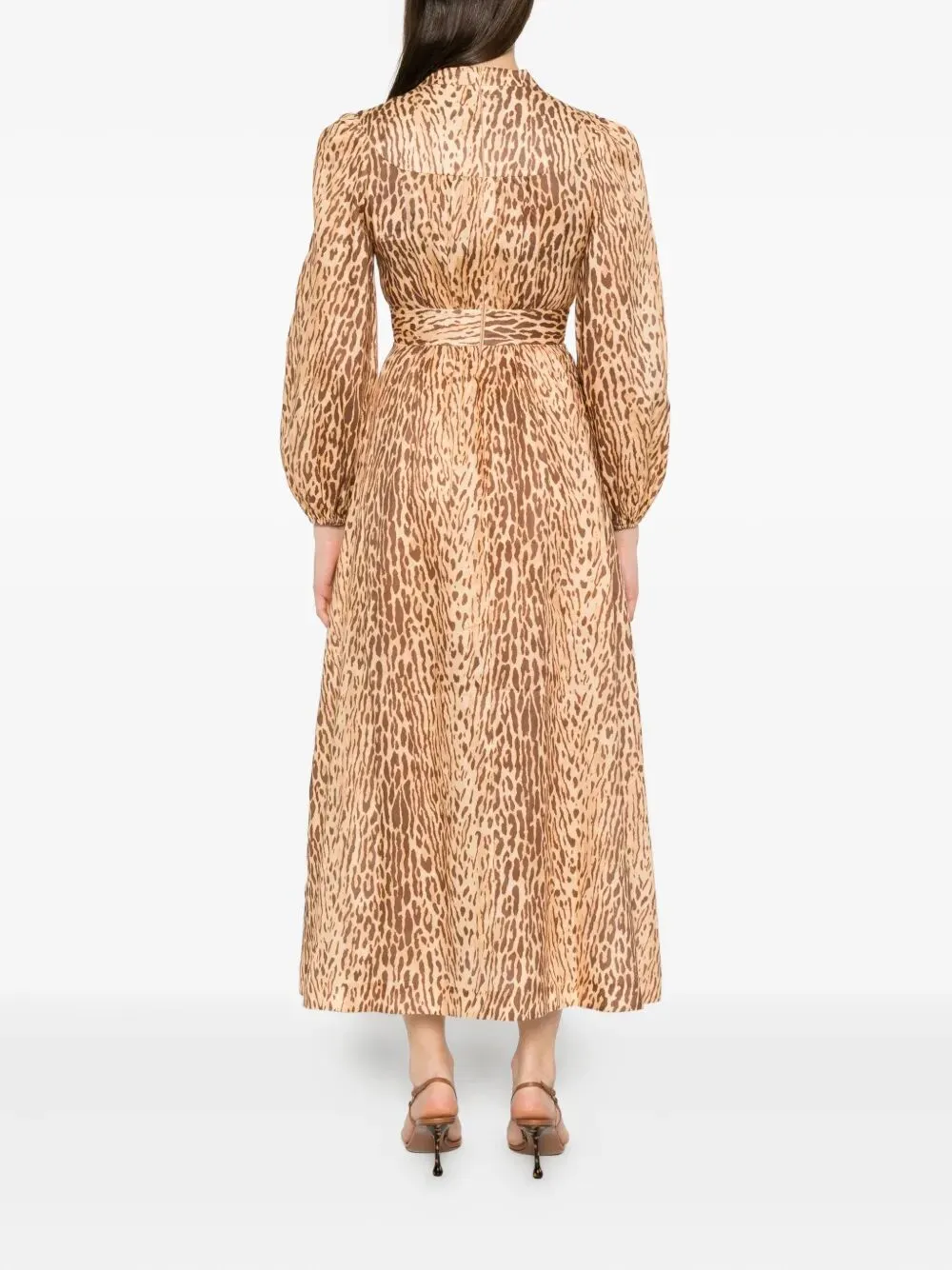 CASCADIAN PLUNGE MIDI DRESS sold by Lord & Taylor product image thumbnail 3