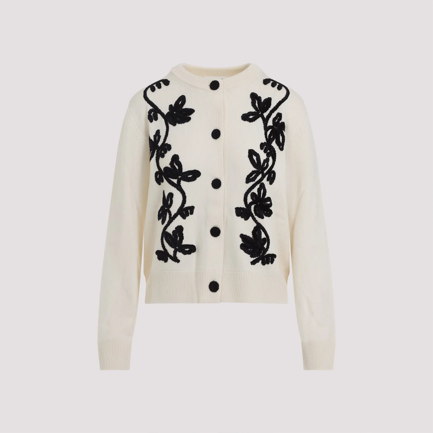 CN LONG SLEEVES CARDIGAN WITH VELVET EMBROIDERY sold by Lord & Taylor product image thumbnail 2