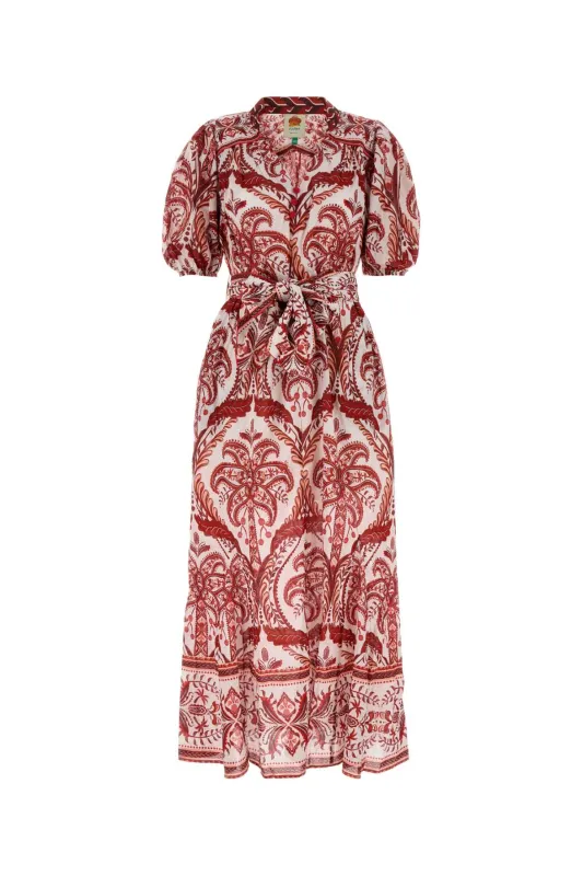 PRINTED COTTON TROPICAL CAMEO SHIRT DRESS sold by Lord & Taylor