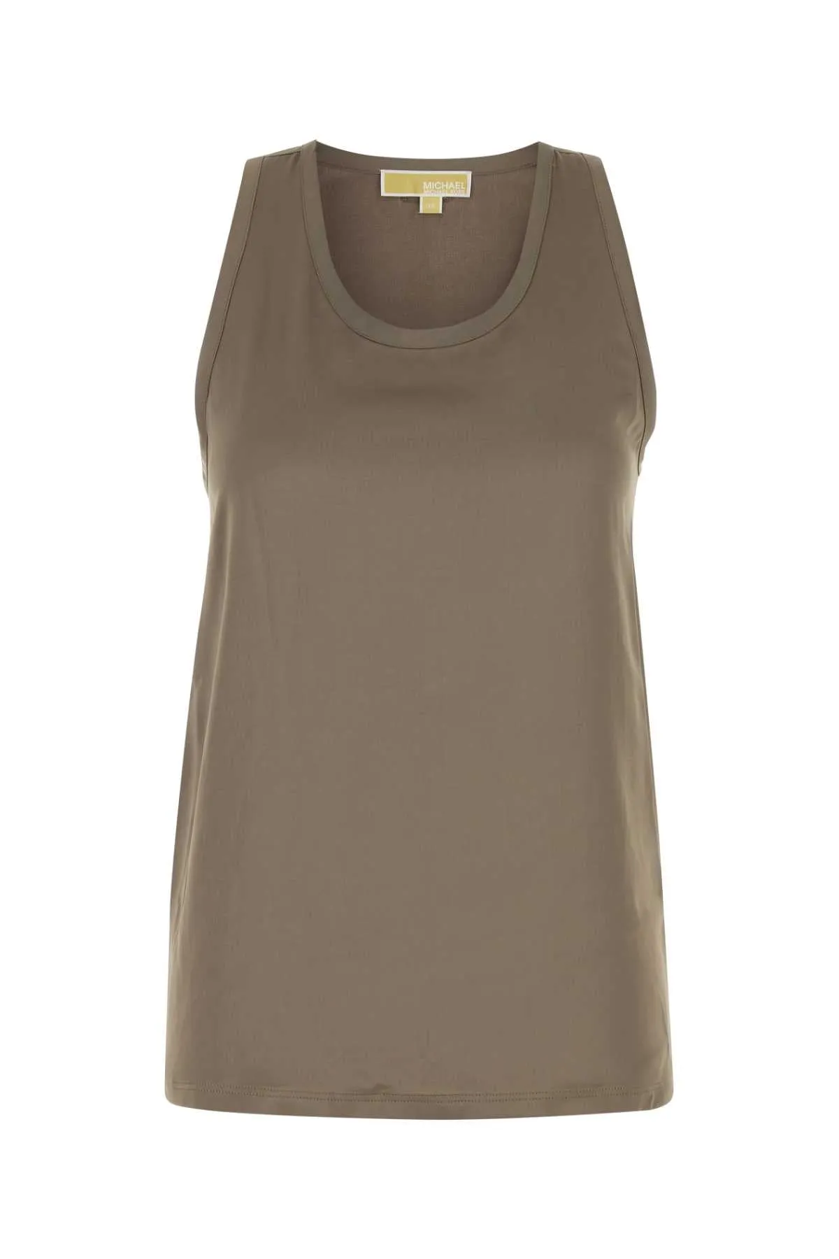 ARMY GREEN SATIN TANK TOP sold by Lord & Taylor