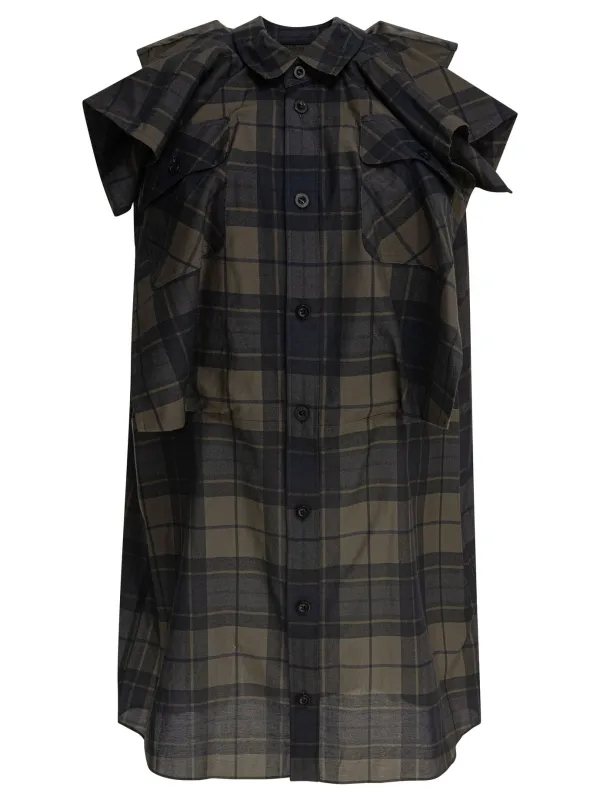 PLAID PRINT DRESS sold by Lord & Taylor