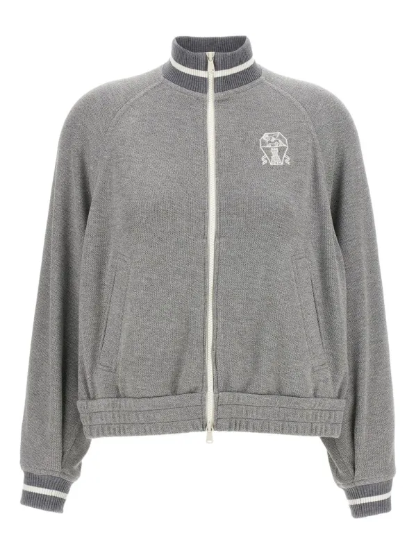 LOGO ZIPPED SWEATSHIRT sold by Lord & Taylor