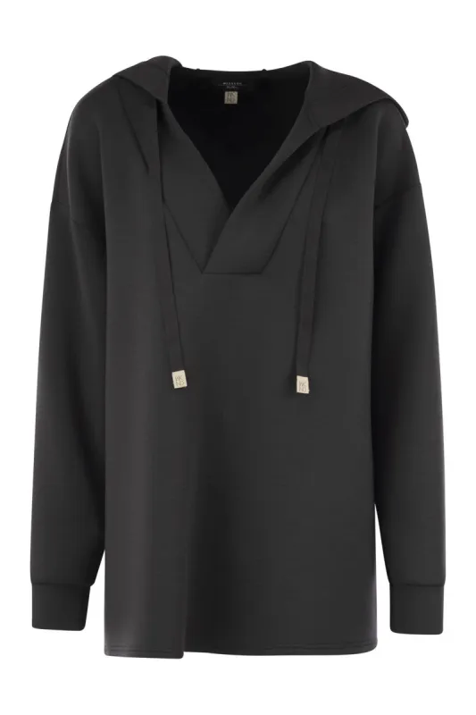 GIALLO - LONG SWEATSHIRT IN SCUBA JERSEY sold by Lord & Taylor