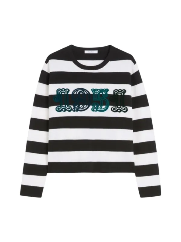 VITERBO - WOOL SWEATER WITH EMBROIDERY sold by Lord & Taylor