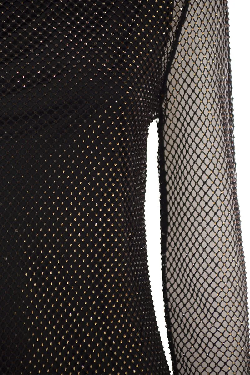GERARDA - MESH T-SHIRT WITH RHINESTONES sold by Lord & Taylor product image thumbnail 4