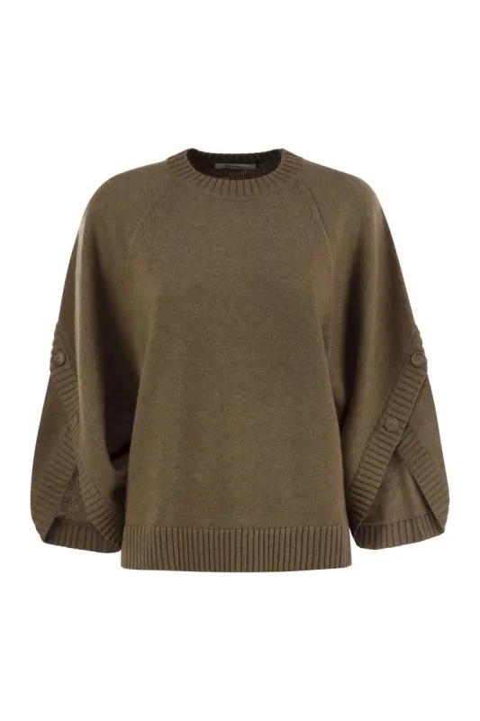 AMPEX - WOOL AND CASHMERE OVER SWEATER sold by Lord & Taylor