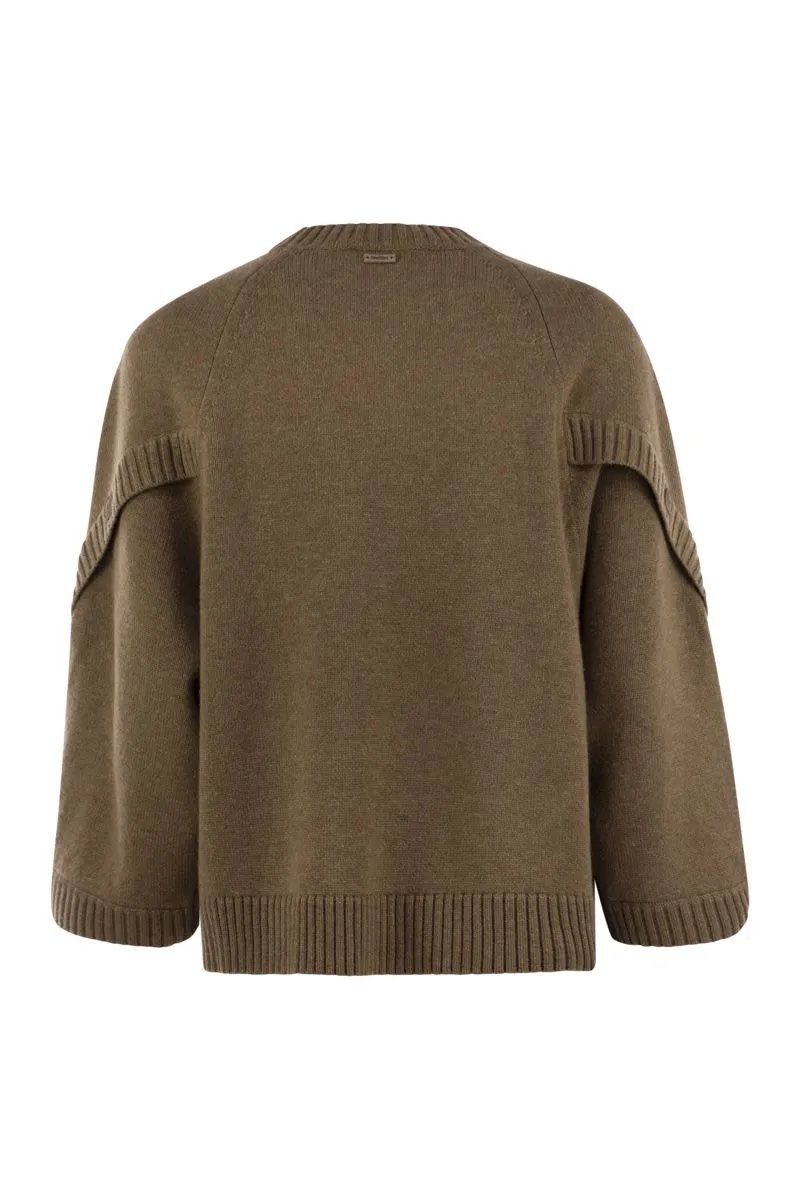 AMPEX - WOOL AND CASHMERE OVER SWEATER sold by Lord & Taylor product image thumbnail 2