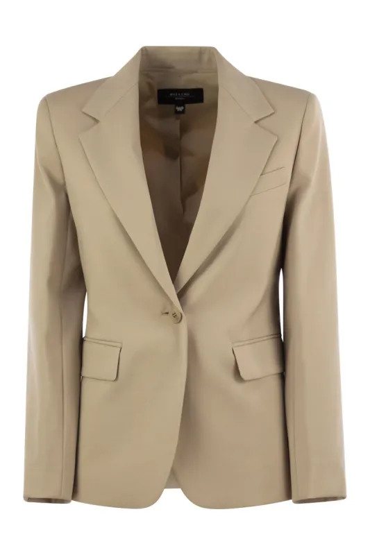 LAMINE - NATURAL STRETCH WOOL BLAZER sold by Lord & Taylor
