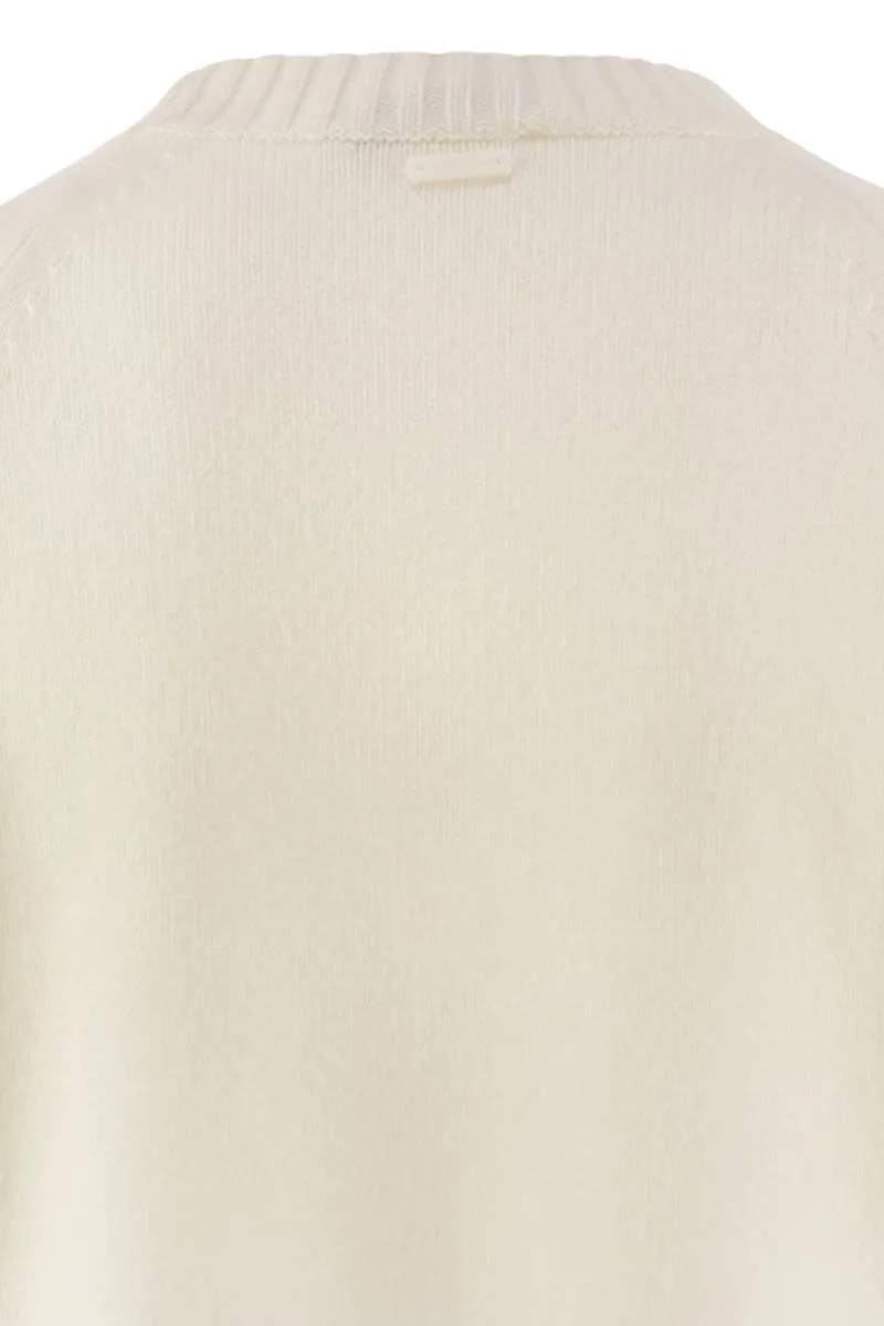 AMPEX - WOOL AND CASHMERE OVER SWEATER sold by Lord & Taylor product image thumbnail 4