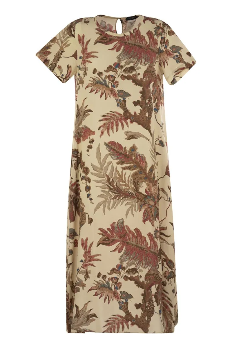 REVERE - PRINTED SILK T-SHIRT DRESS sold by Lord & Taylor