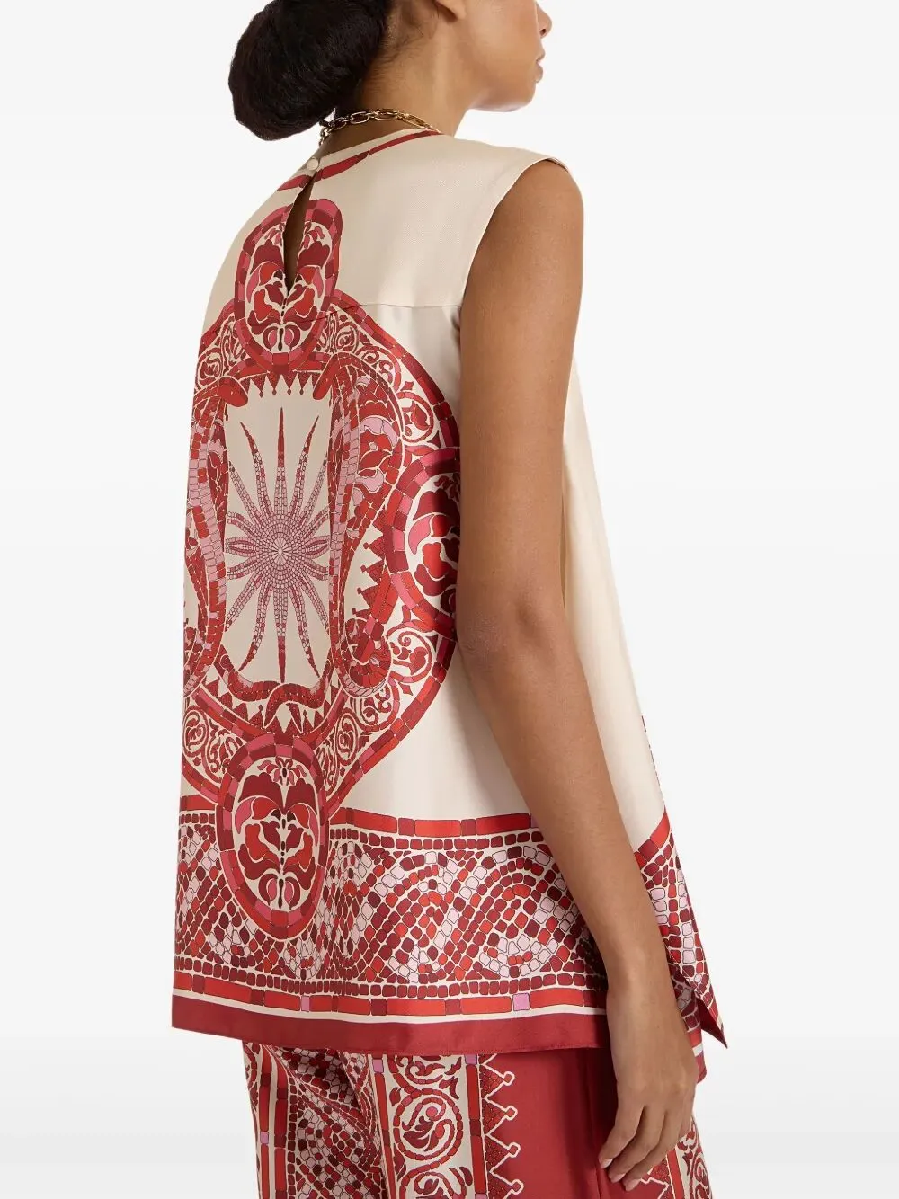 "SAN CARLO TOP" SLEEVELESS SHIRT sold by Lord & Taylor product image thumbnail 3