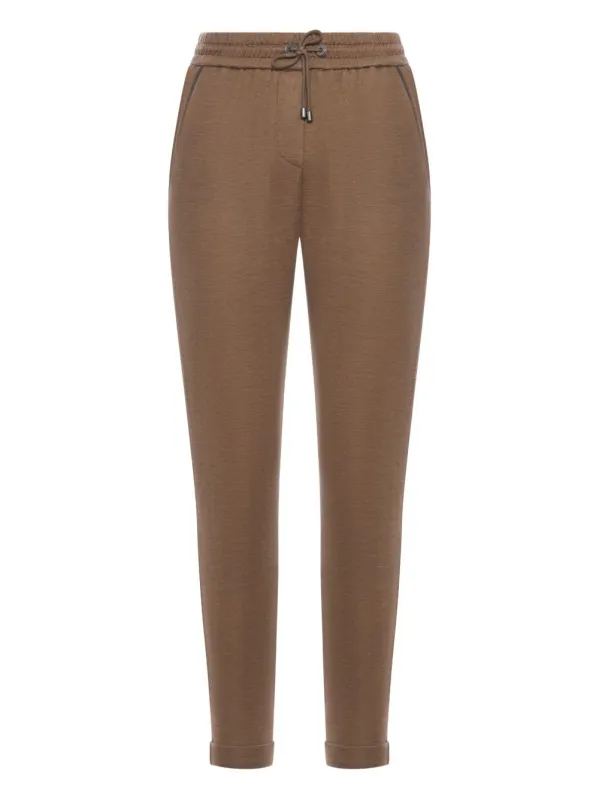 COTTON AND SILK BLEND TROUSERS sold by Lord & Taylor