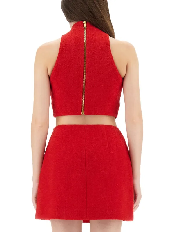 RED WOOL BLEND TOPS sold by Lord & Taylor