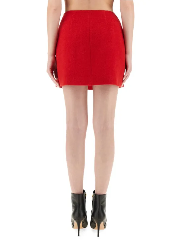 RED WOOL SKIRT sold by Lord & Taylor