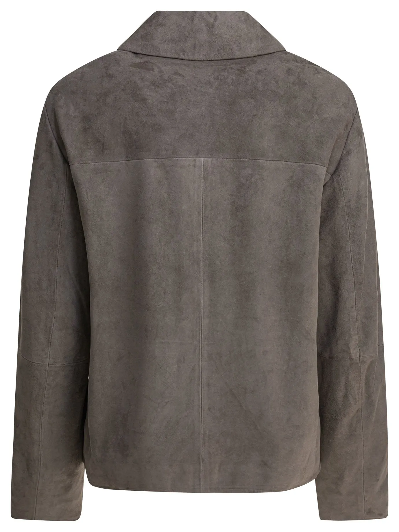 GREY SUEDE JACKET sold by Lord & Taylor product image thumbnail 2