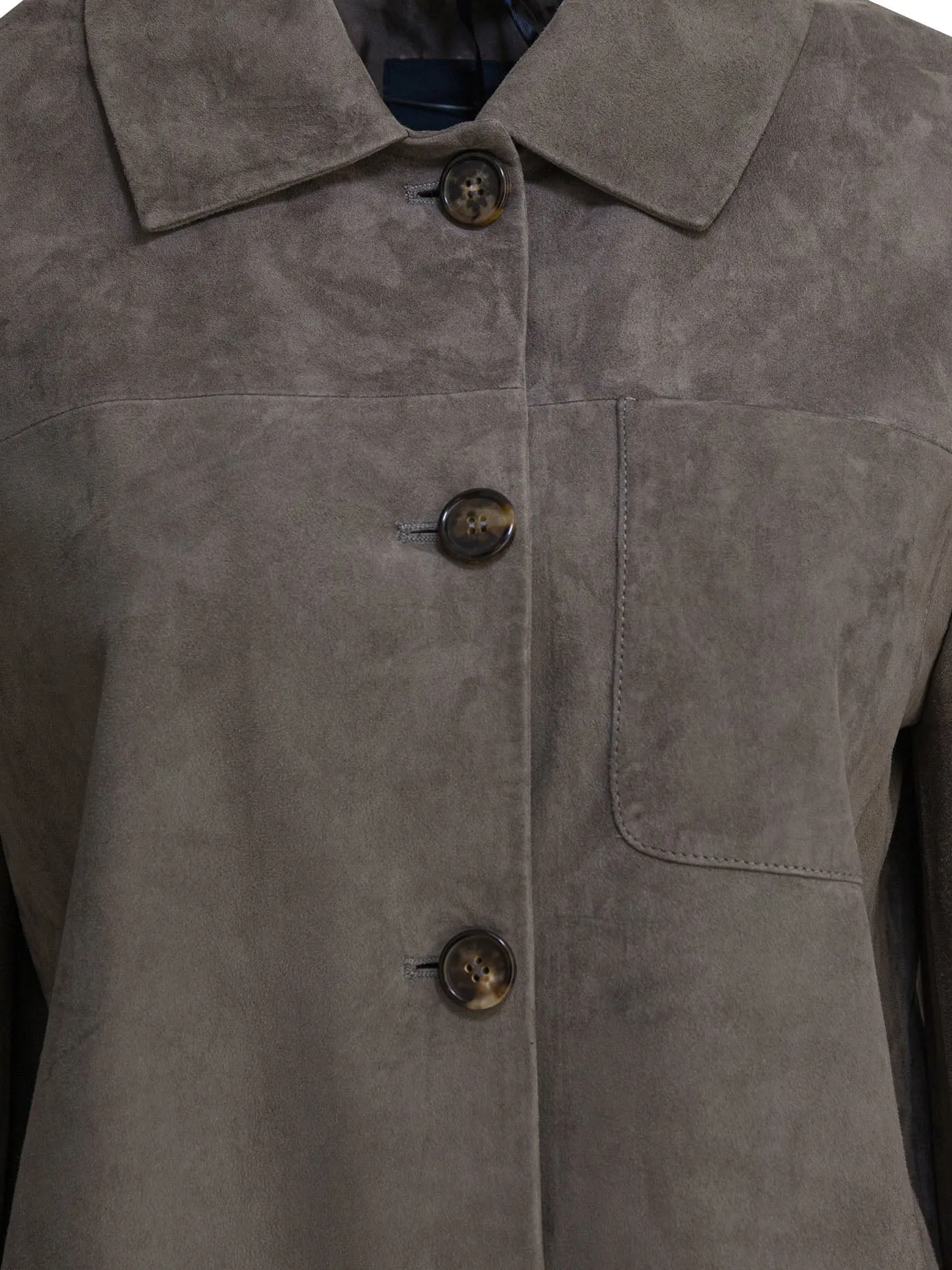 GREY SUEDE JACKET sold by Lord & Taylor product image thumbnail 3