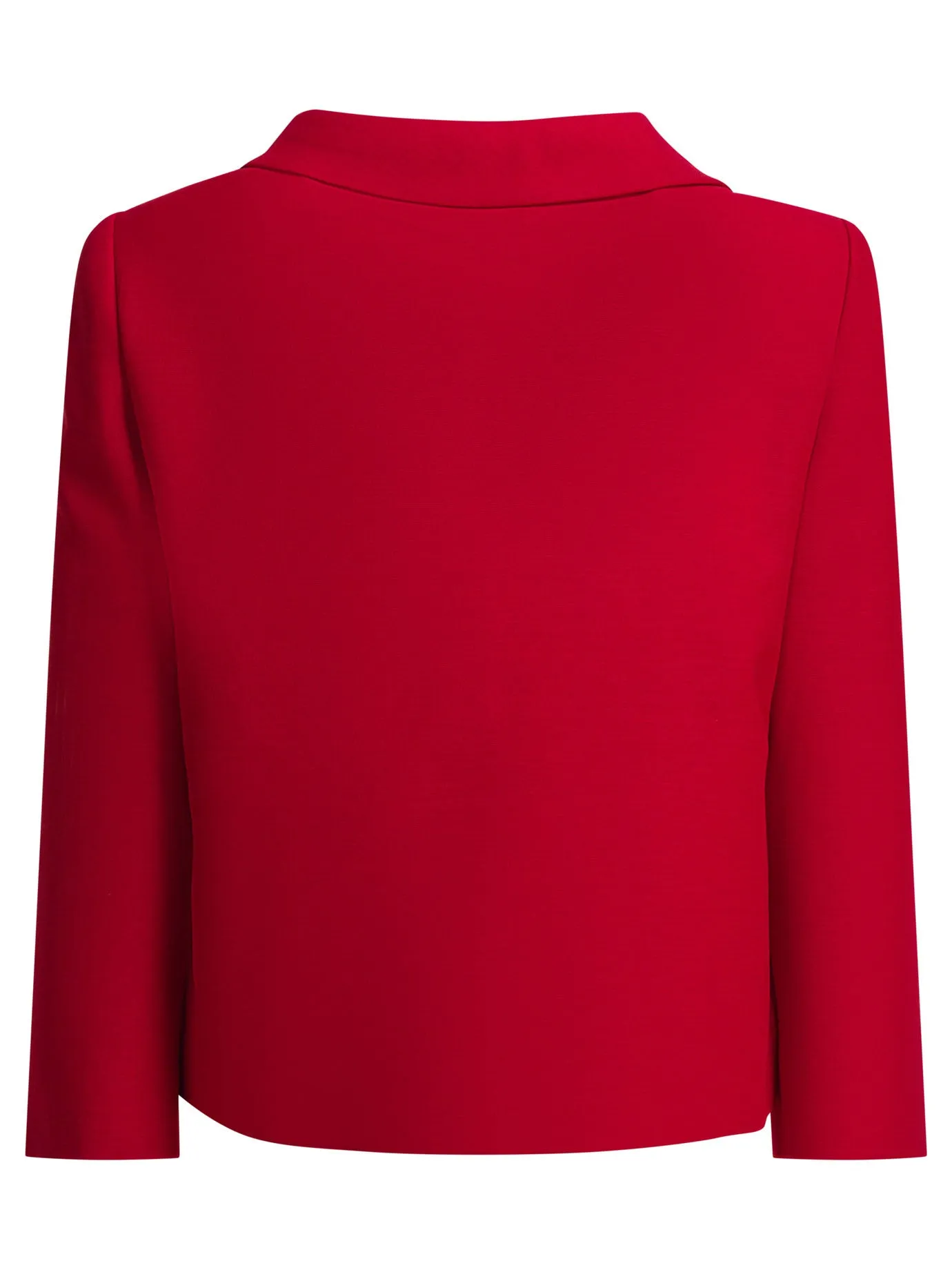 RED SILK JACKET sold by Lord & Taylor product image thumbnail 2