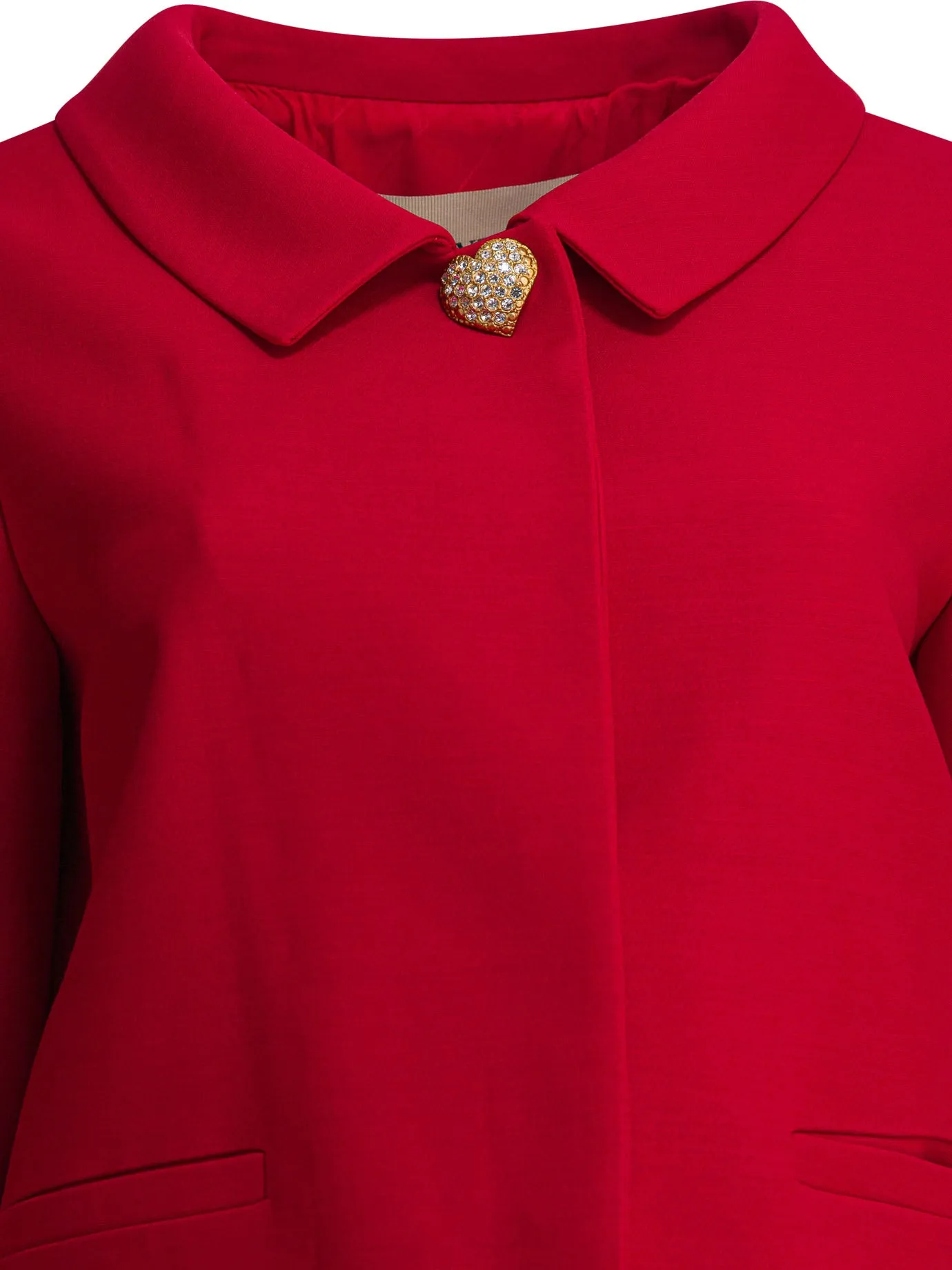 RED SILK JACKET sold by Lord & Taylor product image thumbnail 3