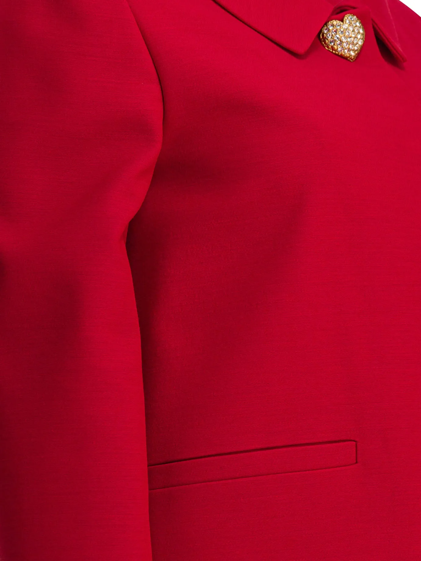 RED SILK JACKET sold by Lord & Taylor product image thumbnail 4