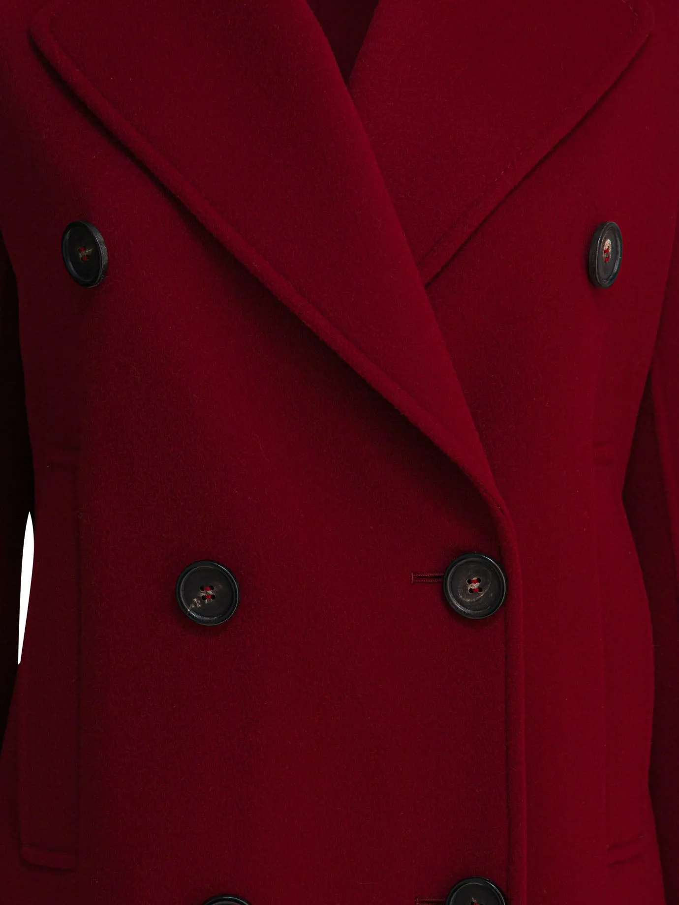 RED WOOL COAT sold by Lord & Taylor product image thumbnail 3