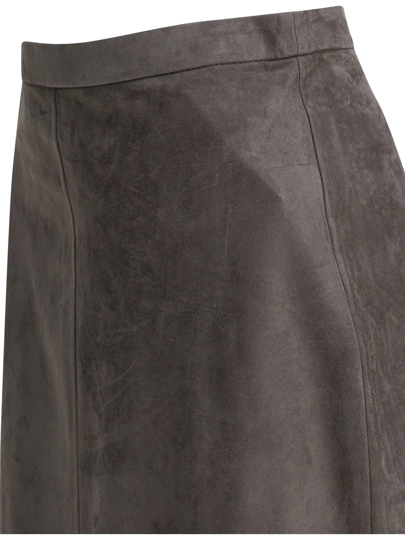 GREY SUEDE SKIRT sold by Lord & Taylor product image thumbnail 4