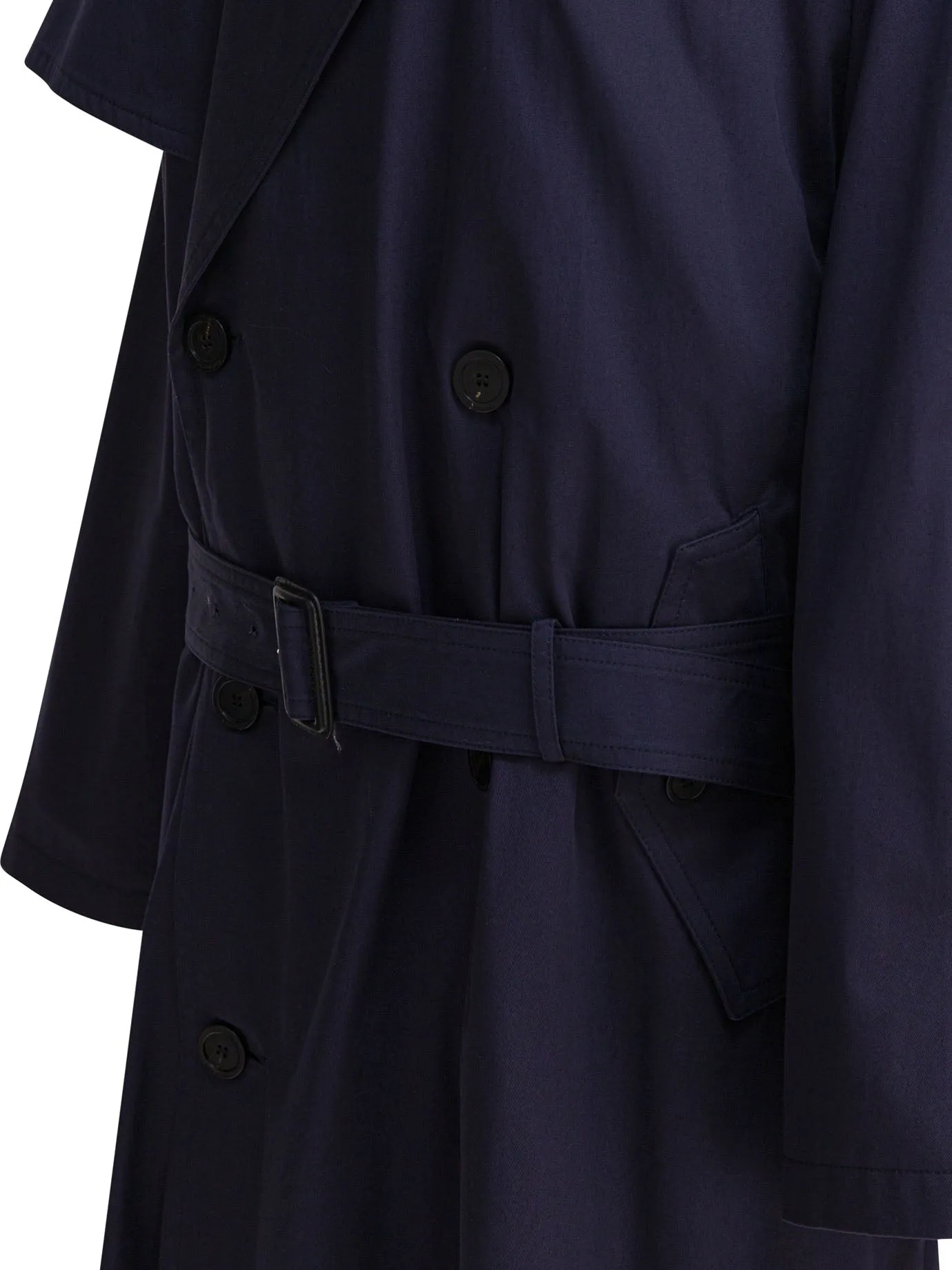 BLUE COTTON COAT sold by Lord & Taylor product image thumbnail 4