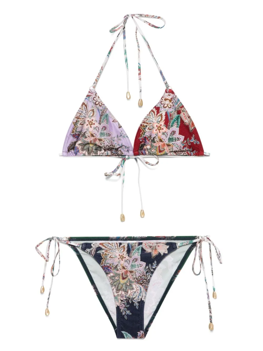 RHIANNON TRIANGLE BIKINI SET sold by Lord & Taylor