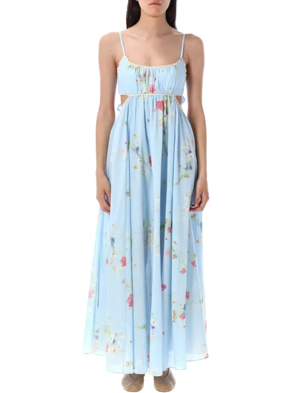 LUCKY PRINTED COTTON MAXI DRESS sold by Lord & Taylor