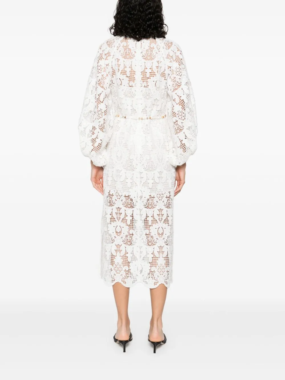 COCO LACE MIDI DRESS sold by Lord & Taylor product image thumbnail 3