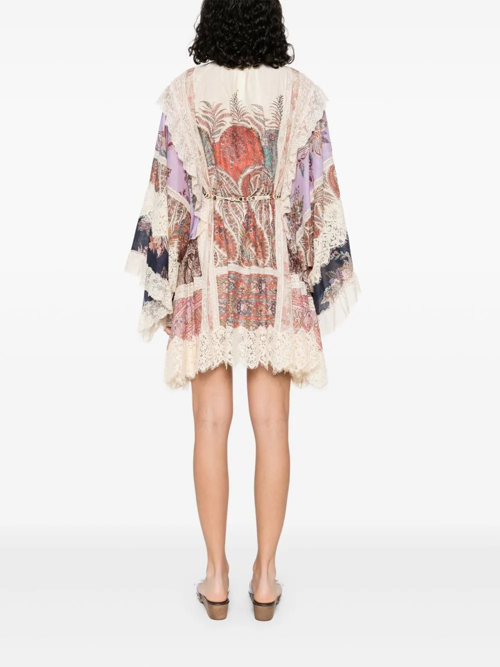 RHIANNON PRINTED COTTON MINI DRESS sold by Lord & Taylor product image thumbnail 3