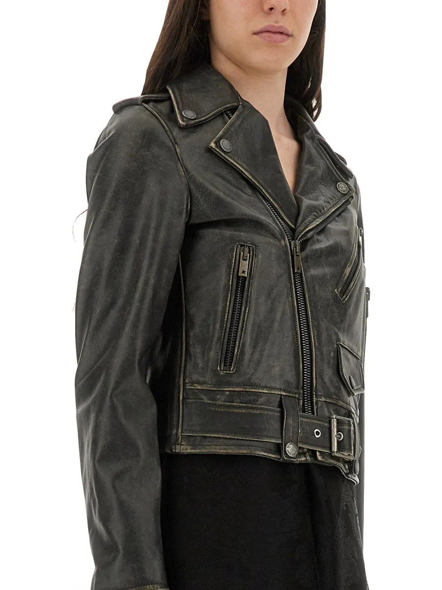 BLACK LEATHER CLOTHING JACKETS sold by Lord & Taylor product image thumbnail 4