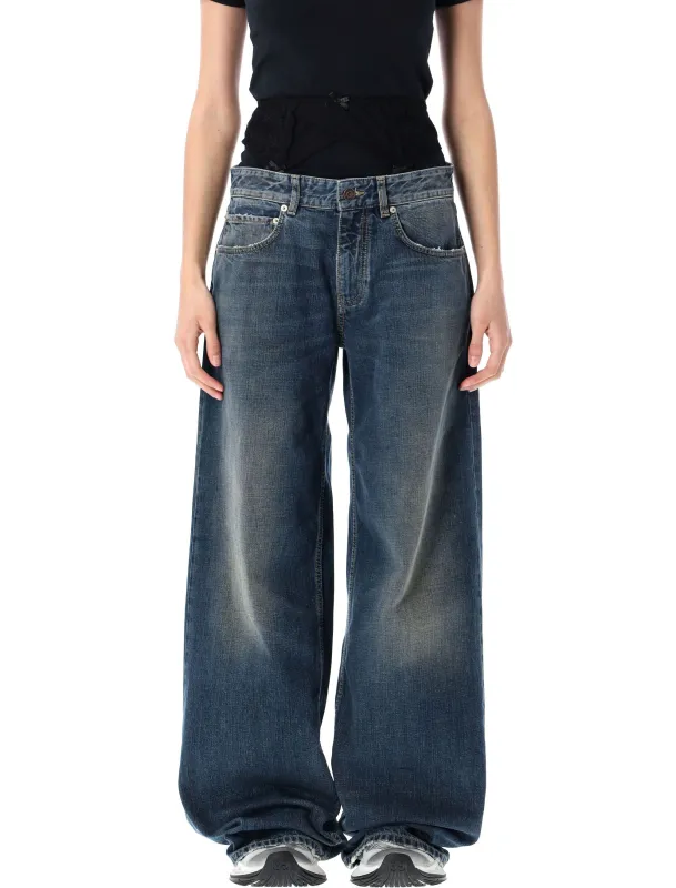 DENIM BAGGY JEANS sold by Lord & Taylor