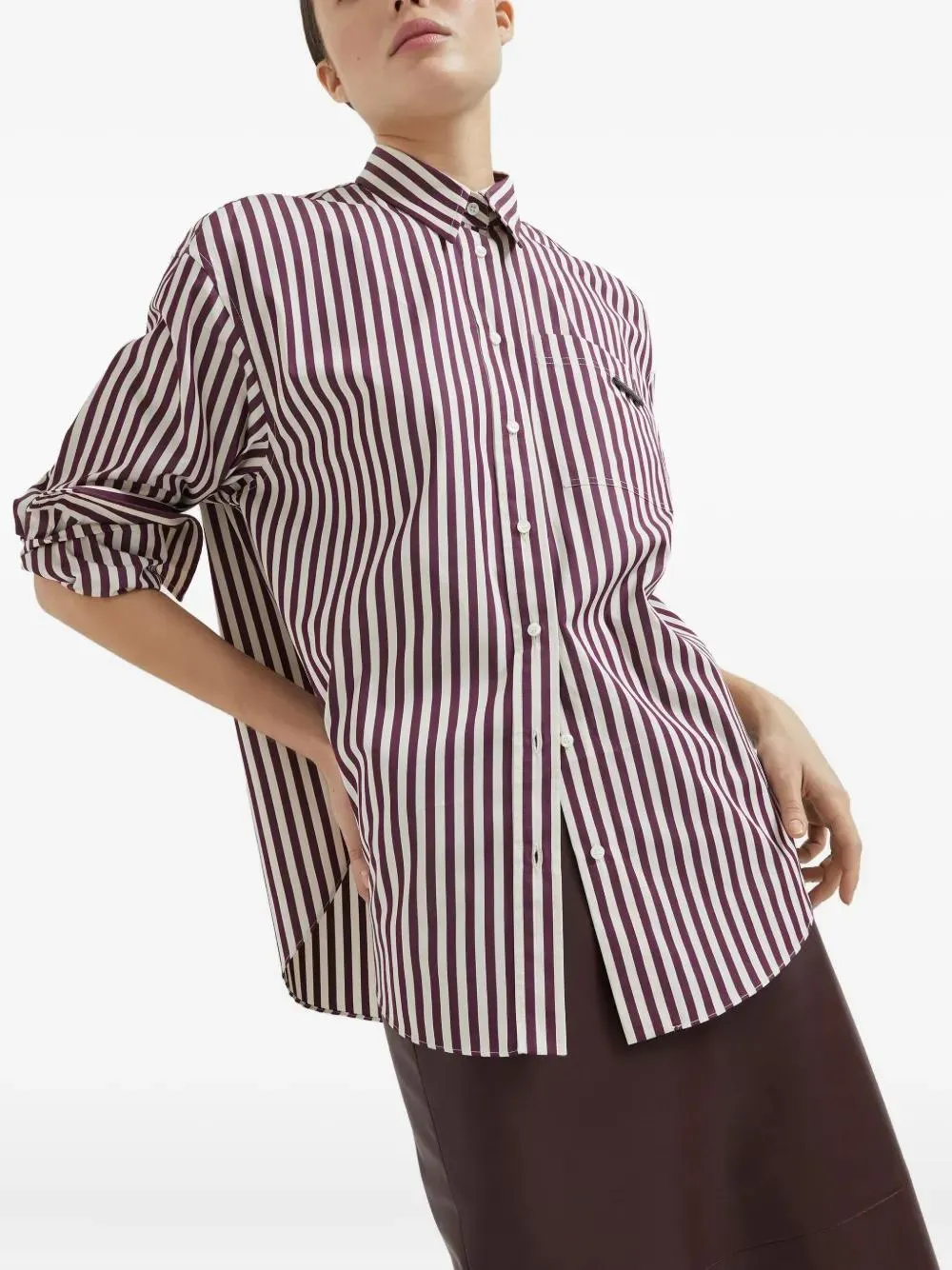 STRIPED SHIRT sold by Lord & Taylor product image thumbnail 5