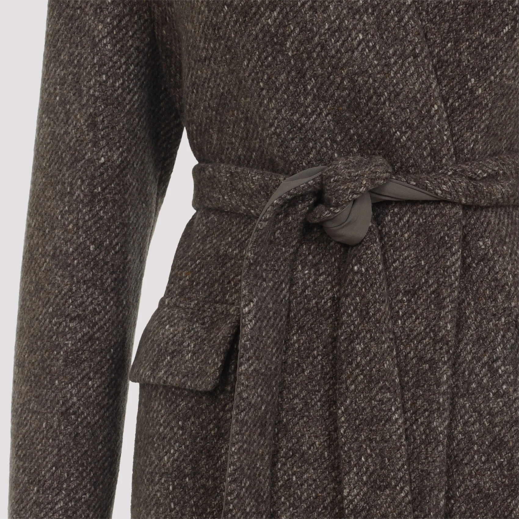 WOOL-BLEND SINGLE-BREASTED COAT sold by Lord & Taylor product image thumbnail 4