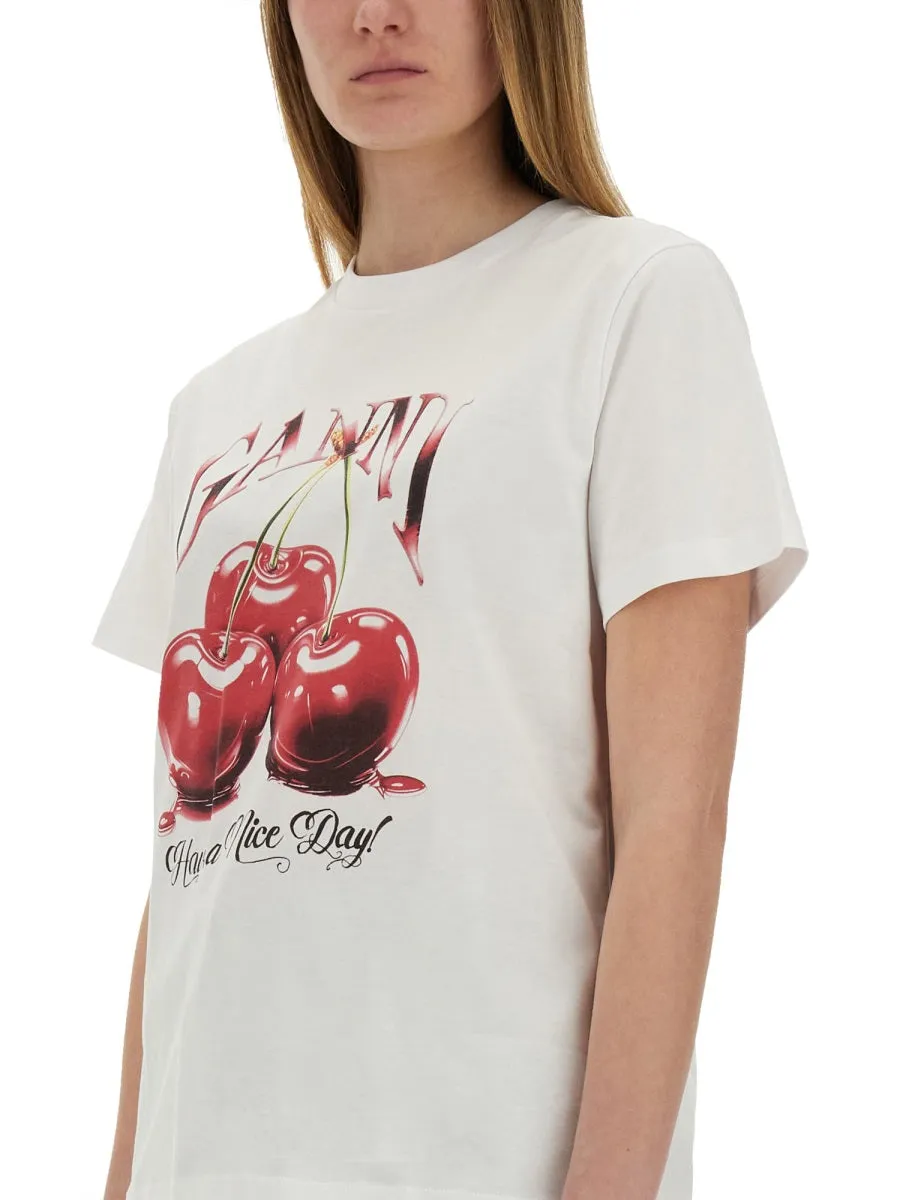 BASIC CHERRY T SHIRT sold by Lord & Taylor product image thumbnail 4