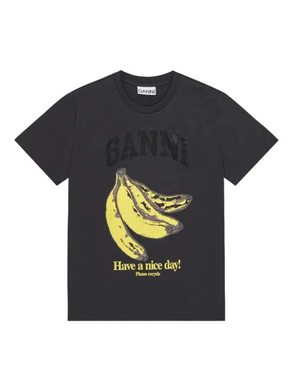 BANANA-PRINT T-SHIRT sold by Lord & Taylor