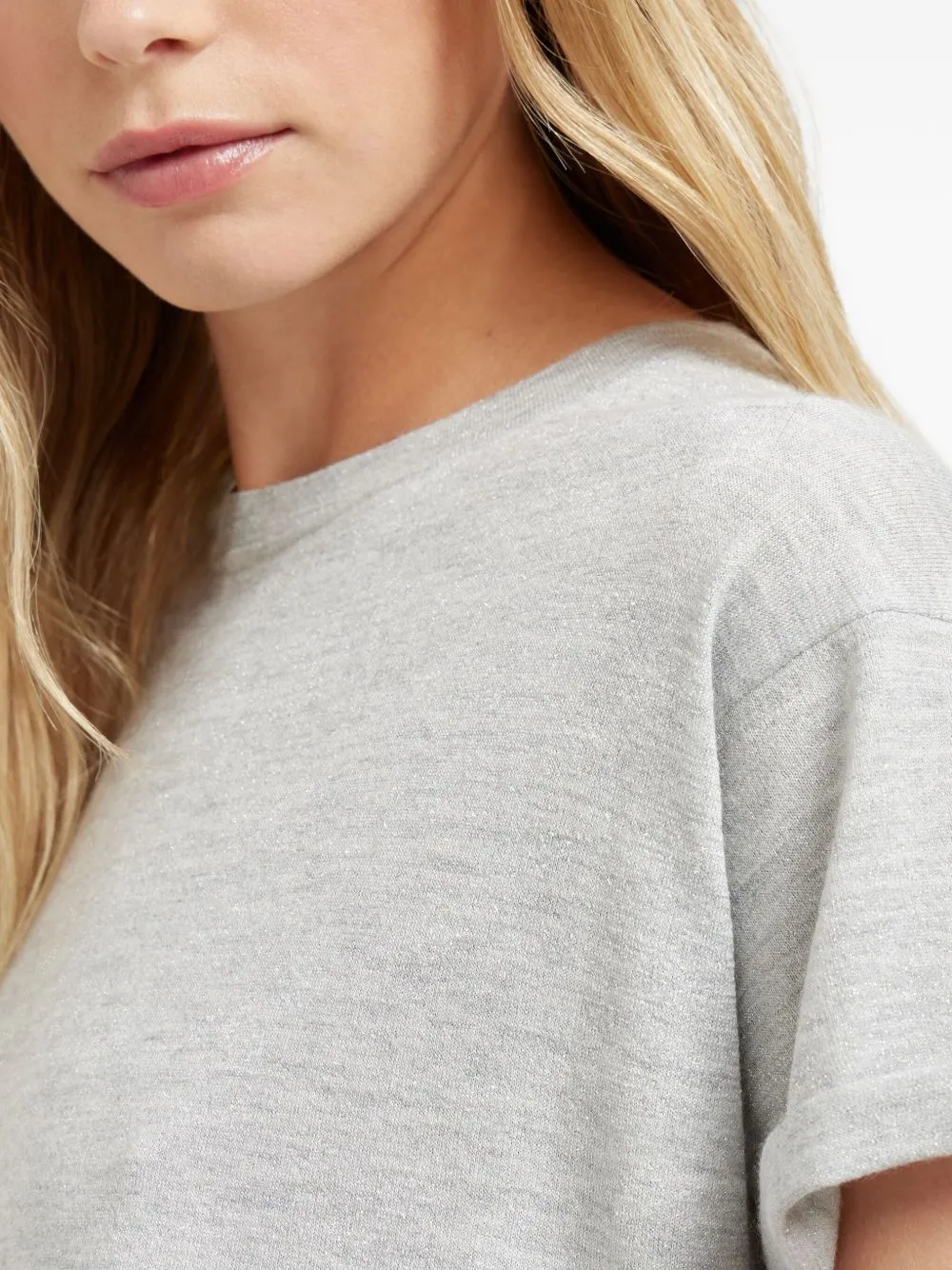 CASHMERE AND SILK T-SHIRT sold by Lord & Taylor product image thumbnail 4