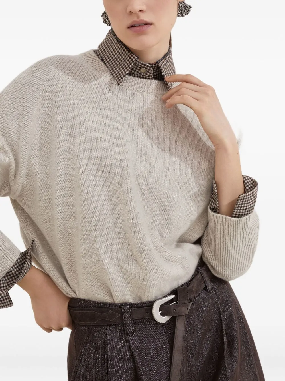 CASHMERE CREWNECK SWEATER sold by Lord & Taylor product image thumbnail 2