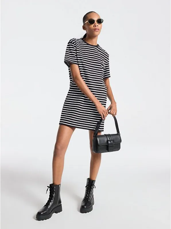 EMBROIDERED COTTON T-SHIRT DRESS sold by Lord & Taylor