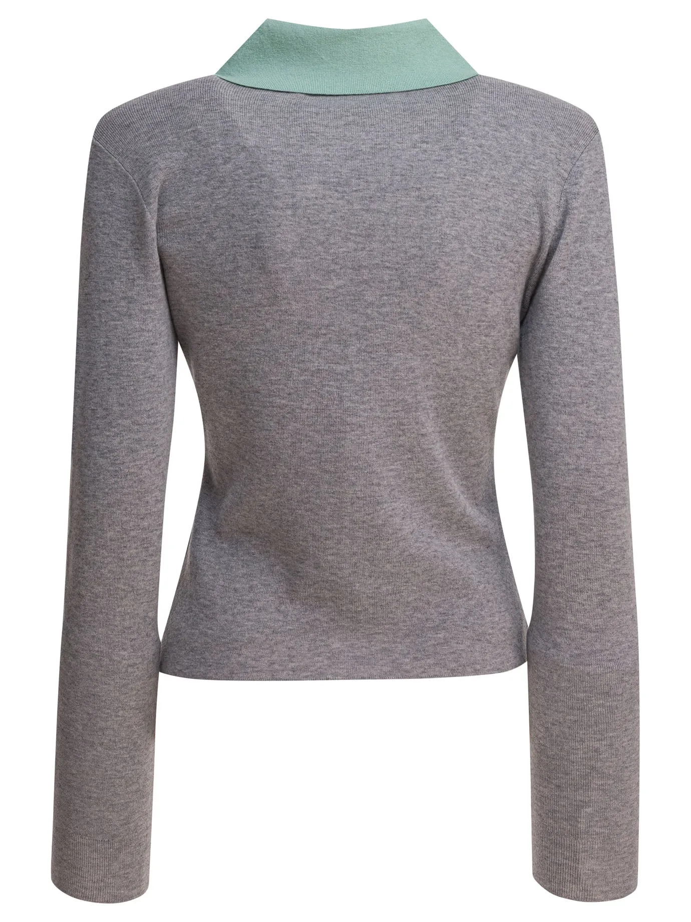 GREY WOOL KNITWEAR sold by Lord & Taylor product image thumbnail 2