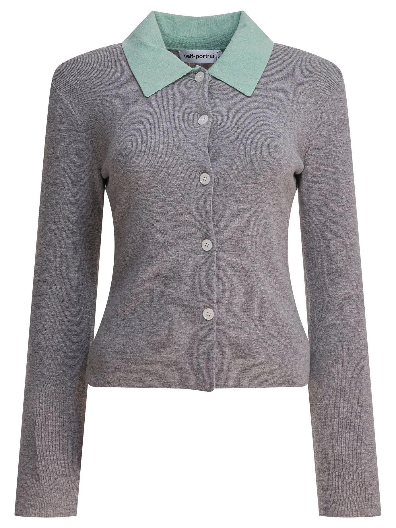 GREY WOOL KNITWEAR sold by Lord & Taylor