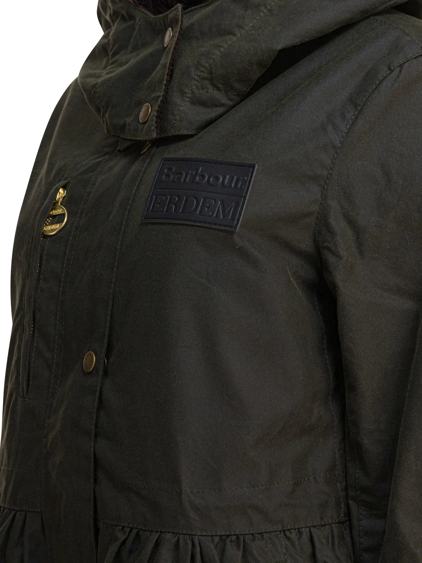 GREEN WAXED COTTON JACKET sold by Lord & Taylor product image thumbnail 4