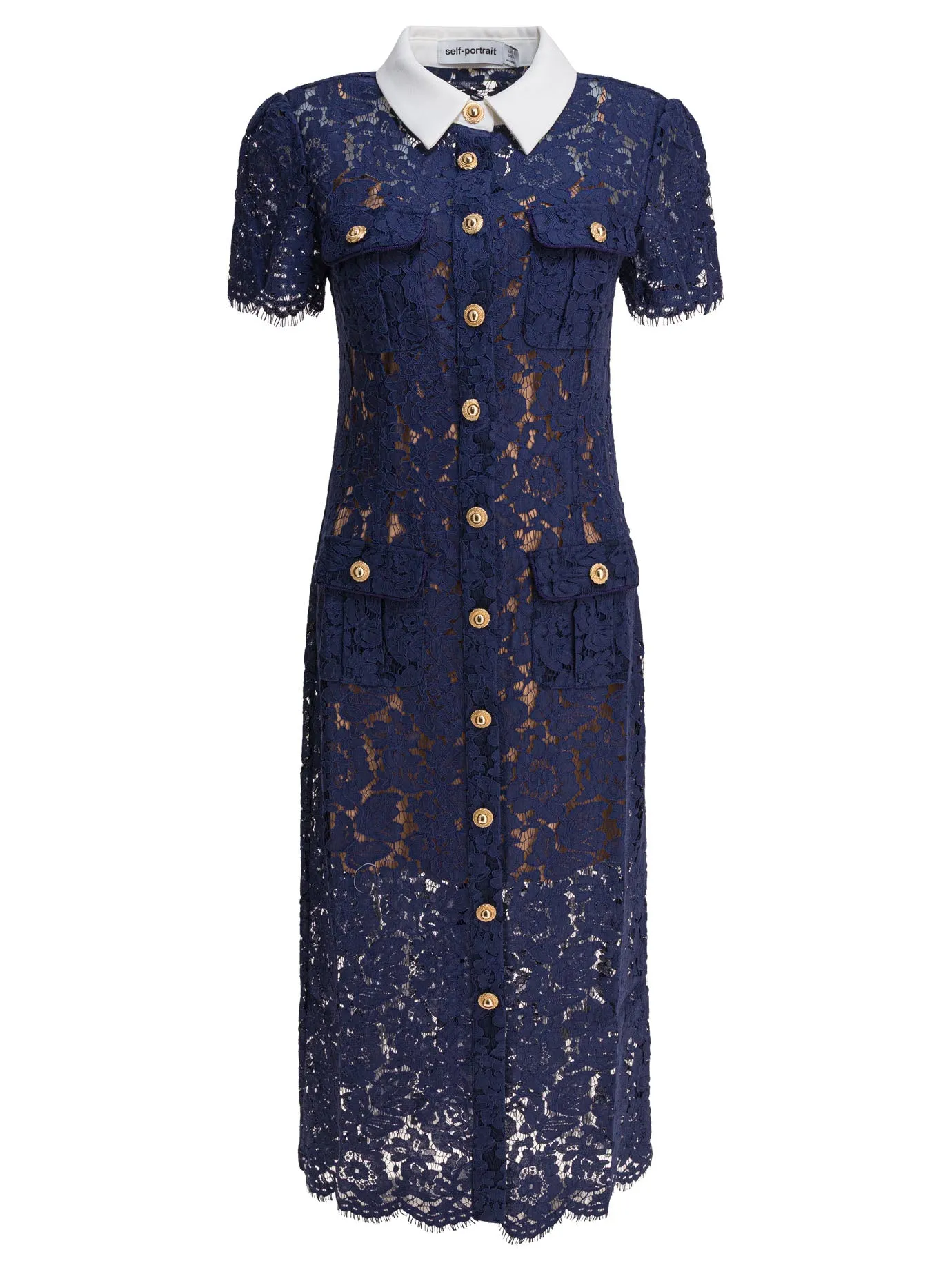 BLUE COTTON DRESS sold by Lord & Taylor