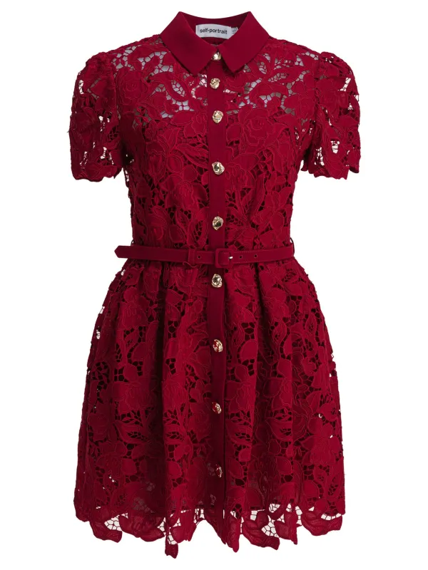 BORDEAUX POLYESTER DRESS sold by Lord & Taylor